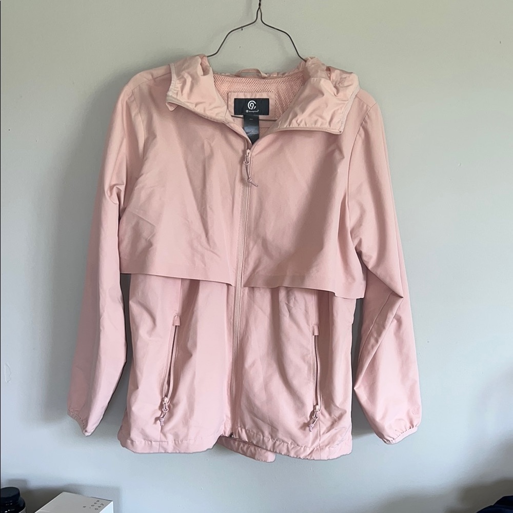 Women's Pink Rain Jacket